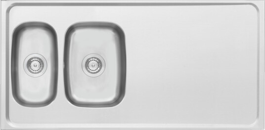 Contura G 1220 Oppvaskbenk vendbar 1220 mm 1220 x 600 x 30 mm Kjøkken
