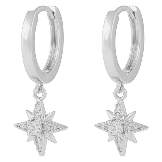Snö Of Sweden Stellaris Pendant Ring Ear Silver Onesize Snö Of Sweden Stellaris Pendant Ring Ear Silver Onesize