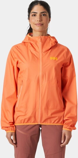 Helly Hansen Verglas 2.5-lags Pakkbar Jakke Dame Oransje M SvartM