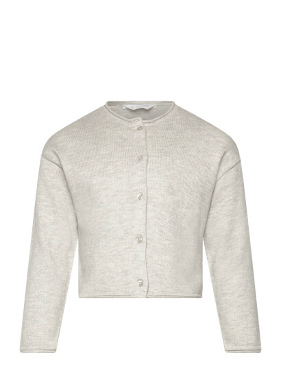 Mango Knitted Button Cardigan - Grey - 18-24M