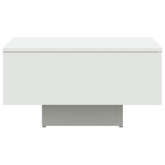 vidaXL Salongbord hvit 60x60x31,5 cm sponplate