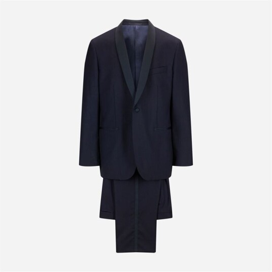 Atelier Munro Tuxedo Shawl Collar - Midnight Blue