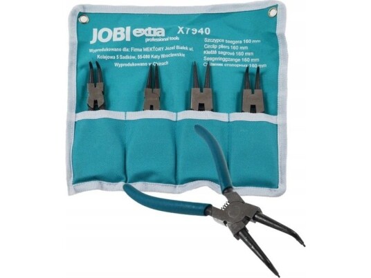 Jobi Extra Replės Seger 180/4 Vnt./ Dėklas Jobi Extra Replės Seger 180/4 Vnt./ Dėklas