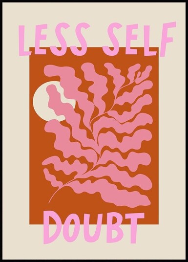Selfdoubt Ratioiso Plakat Plakat / 70x100cm