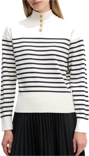 Tommy Hilfiger Dame Strikkevarer Flerfarget S,