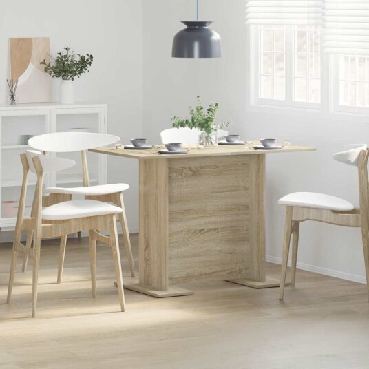 Spisebord Sonoma Eik 110x60x75 cm Konstruert tre