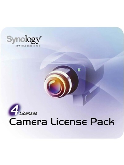 Synology Camera License Pack - 4 pack - Engelsk Synology Camera License Pack - 4 pack - Engelsk