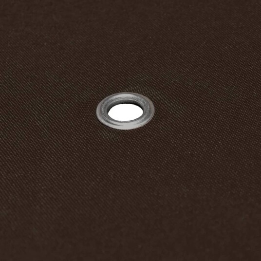vidaXL Dobbel toppduk til paviljong 310 g/m² 3x3 m brun