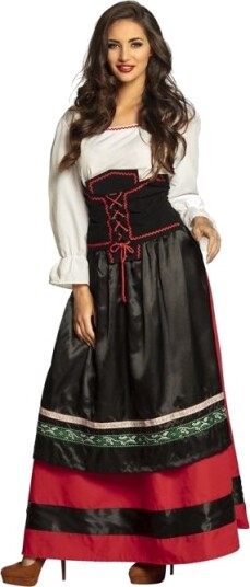B vare Fru Schneider Oktoberfestkostyme M/L