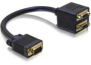 Delock VGA-adapter 20 cm Delock VGA-adapter 20 cm