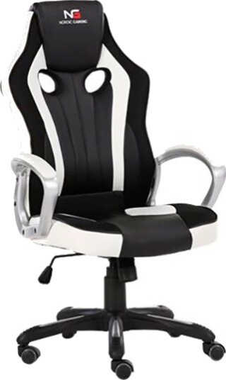 Nordic Gaming Challenger WN 076 Gamingstol Svart Hvit
