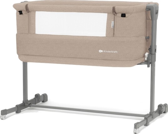 Kinderkraft NESTE GROW Bedside Crib Beige Kinderkraft NESTE GROW Bedside Crib Beige