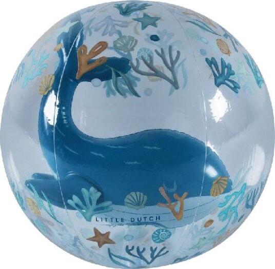 Little Dutch Ocean Dreams 3D Strandball Blå Hval