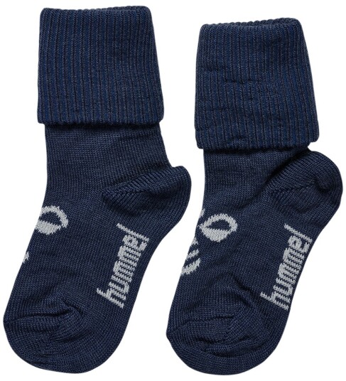 Hummel Sokker   Ull   HmlMini   Ombre Blue   Hummel   15/17   Sokker   Marineblå