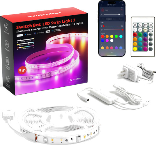 SwitchBot Smart LED-Stripe 5m 1200lm