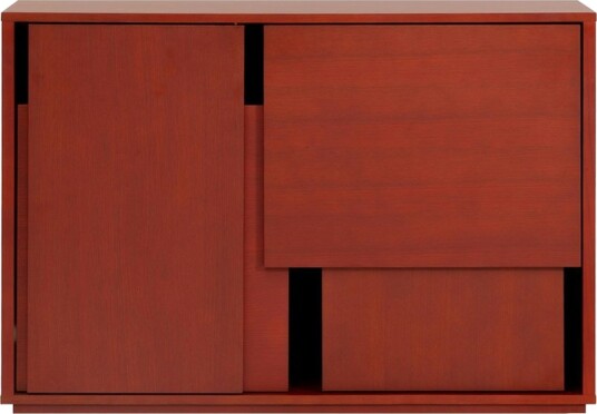 Layer Sidebord 120 cm Rød