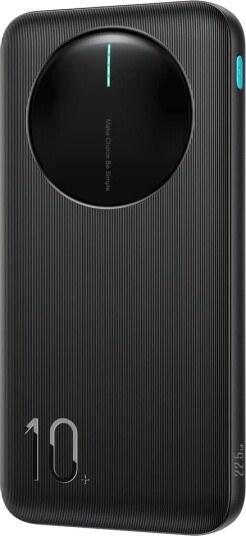 Joyroom JR-PBF12 Pro Powerbank 22,5 W 10000 mAh Med Digitalt Display 2xUSB-A 1xUSB-C Svart