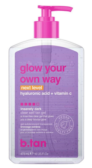 b.tan Glow Your Own Way NEXT LEVEL Tan Gel 473 ml