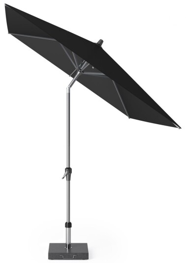 Platinum Riva parasoll Svart/grå exkl. parasollfot 2,5 x 2 m Svart
