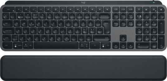 Logitech MX Keys S Trådløst Tastatur med Håndleddstøtte og Bakbelysning - Grafitt