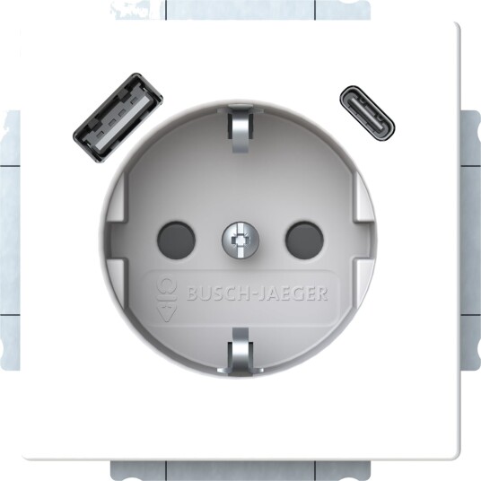 Abb 2Cka002011A6307 USB-Uttak 1-Veis Hvit