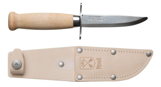 Morakniv Scout 39 Barnkniv med 85mm Blad i Natur med Slire Morakniv Scout 39 Barnkniv med 85mm Blad i Natur med Slire