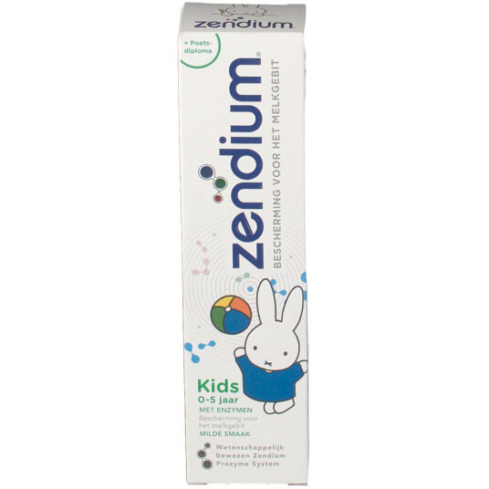 Zendium Barnetannkrem 0 5 år 75 ml.