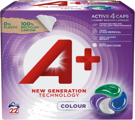 A+ Color Active 4 vaskekapsler