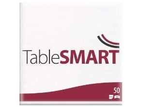 Serviet Tablesmart Airlaid 40X40 Cm 1/4 Fold Hvit,12 Pk X 50 Stk