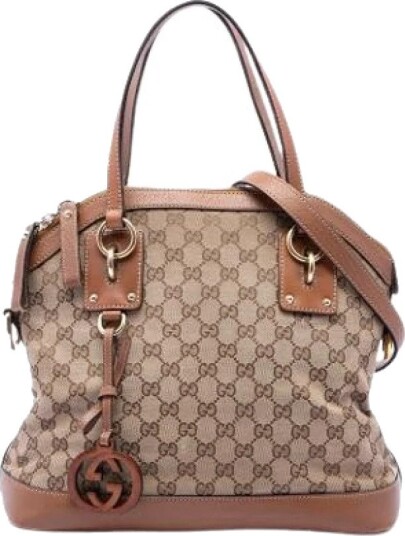 Gucci Vintage Dame Pre owned Beige ONE SIZE,