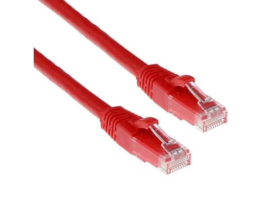 Act Is8552 0,25M Cat6 U/Utp (Utp) Rød Nettverkskabel (Is8552)