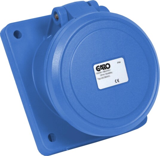 Garo Uis 463-9 S Paneluttak IP44, 5-Polet, 63 A, Skrå Blå, 9 H