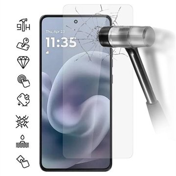 Motorola Moto G86 Power Beskyttelsesglass   9H   Case Friendly Gjennomsiktig