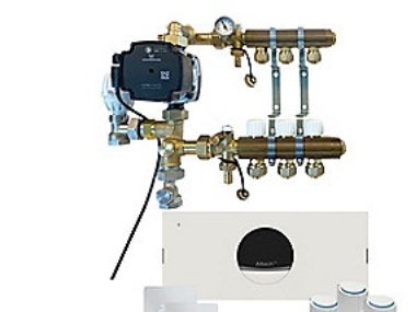 Pettinaroli ALOM7025 03 Pro System 3 Zoner Kvikshunt Trådløst Styresystem Pro Led Hvid Komplet