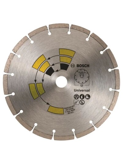 Bosch Diamantkappeskive Universal D= 230 mm Bosch Diamantkappeskive Universal D= 230 mm