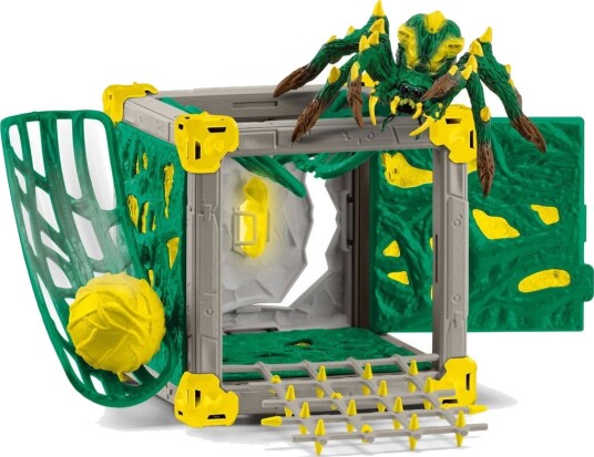 Schleich BattleCave Jungle Tarantella Lekesett med 28 Deler for Barn 7+