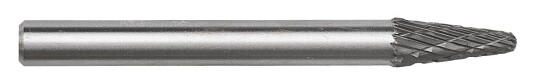 PELA 76504 Hardmetallfil roterende rundkonformet 6 mm Maskintilbehør & forbruk