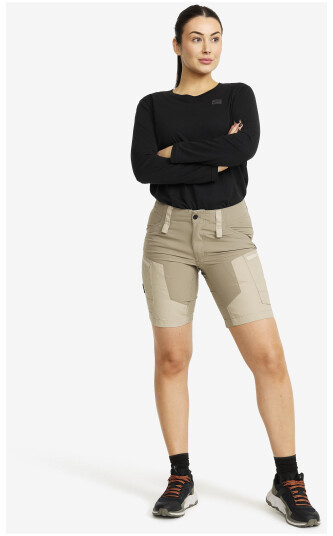 RVRC GP Shorts Dame Aluminium/Brindle Størrelse:2XL Dame > Bukser > Shorts