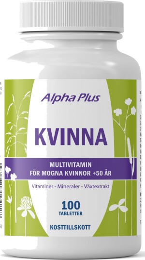 Alpha Plus Kvinna 100 stk Alpha Plus Kvinna 100 stk