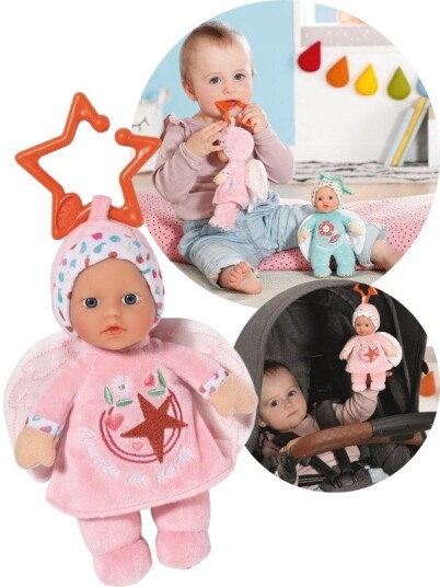 BABY Born Angel for babies myk dukke med stjernehenger 18 cm rosa