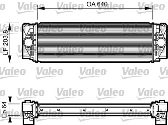 Intercooler VALEO 818732 Intercooler VALEO 818732