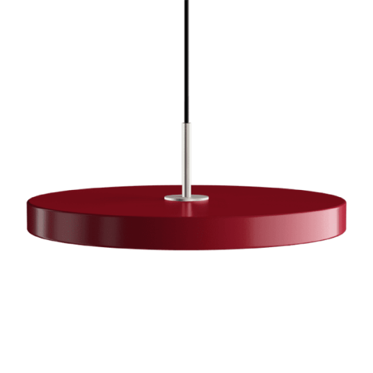 Umage Asteria Plus Medium Taklampe Rubinrød/Stål Umage Asteria Plus Medium Taklampe Rubinrød/Stål