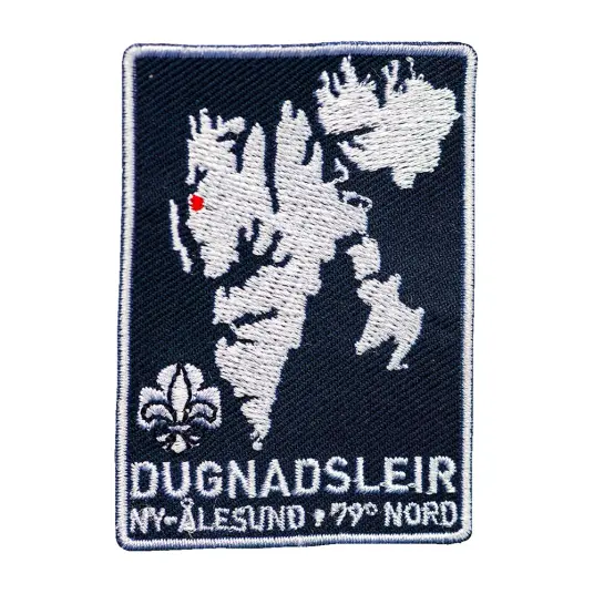 Dugnadsleir Ny Ålesund NSF Leirmerke Ny Ålesund