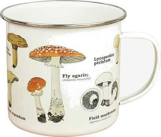 Gift Republic - Emalje krus Sopp - Beige