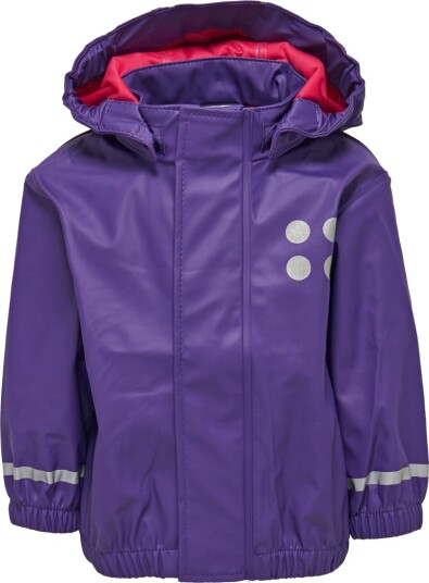 LEGO Kidswear Iconic regnjakke Jane 101 Lilla (86)