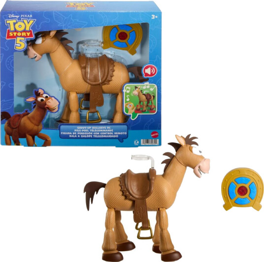 Toy Story 5 Giddy-Up Bullseye Fjernstyrt Hest med Dansetrinn
