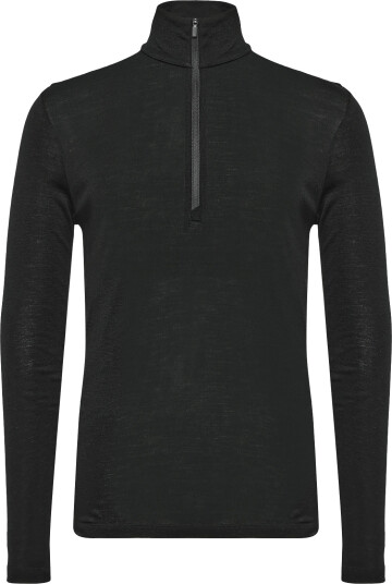 Icebreaker Men Merino 175 Everyday Ls Half Zip   Black   S