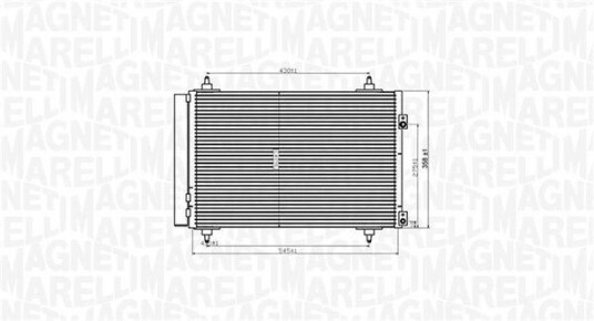 Kondensator MAGNETI MARELLI 350203820000