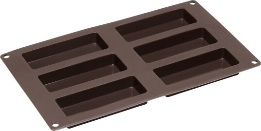 Lurch Flexiform bakeplate muslibar 6 stk Lurch Flexiform bakeplate muslibar 6 stk