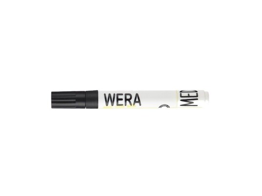 Whiteboardtusj, Bnt Wera, 1-3Mm Rund Spiss, Svart, Ikke-Permanent - (12 Stk./Pakning)
